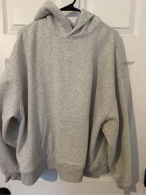 Hollister Light Gray Men's Pullover Hoodie